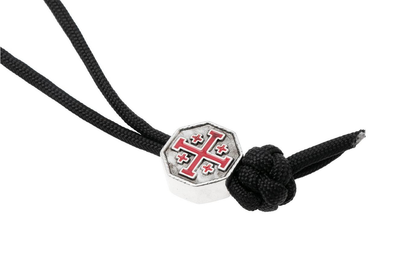 Spartan Blades Crusader Bead Black Paracord