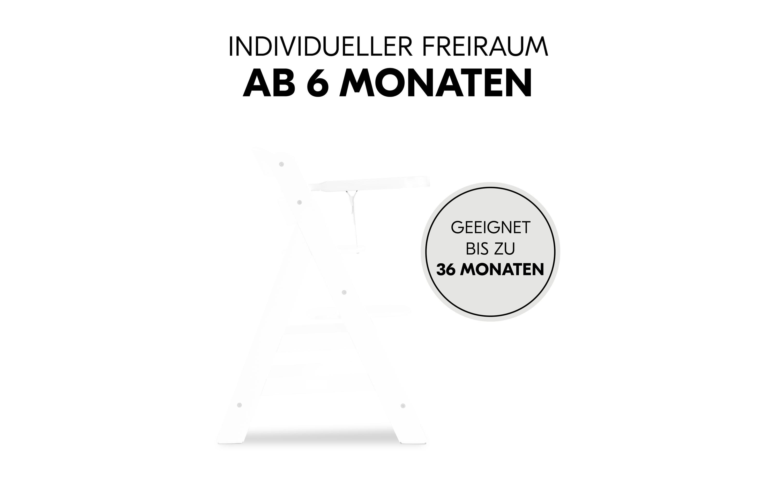 Essbrett Alpha Wooden WeissPraktischer und nachhaltiger Tisch für den Alpha+