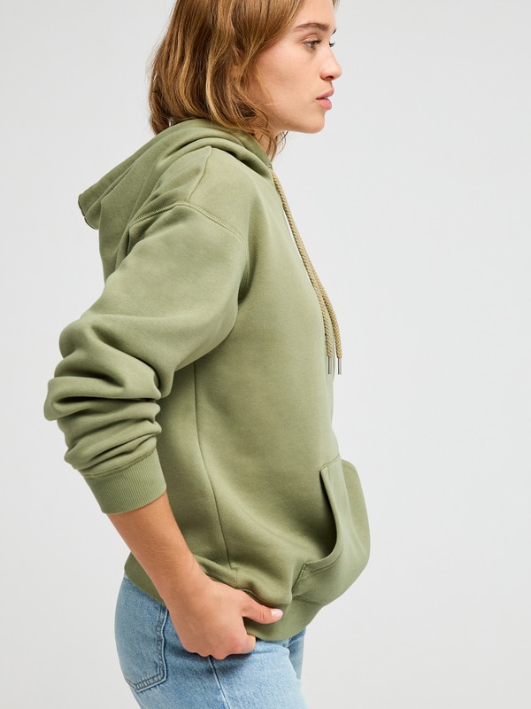 Surf Stoked Brushed Art Sweat à capuche Vert Femme