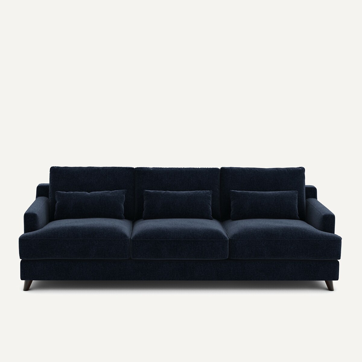 AM.PM<br>Sofá de veludo chenille, Alwine