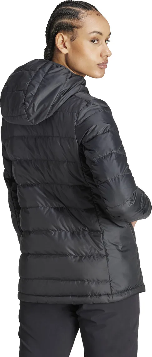 Adidas Women's Terrex Multi Light Down Hooded Jacka Black