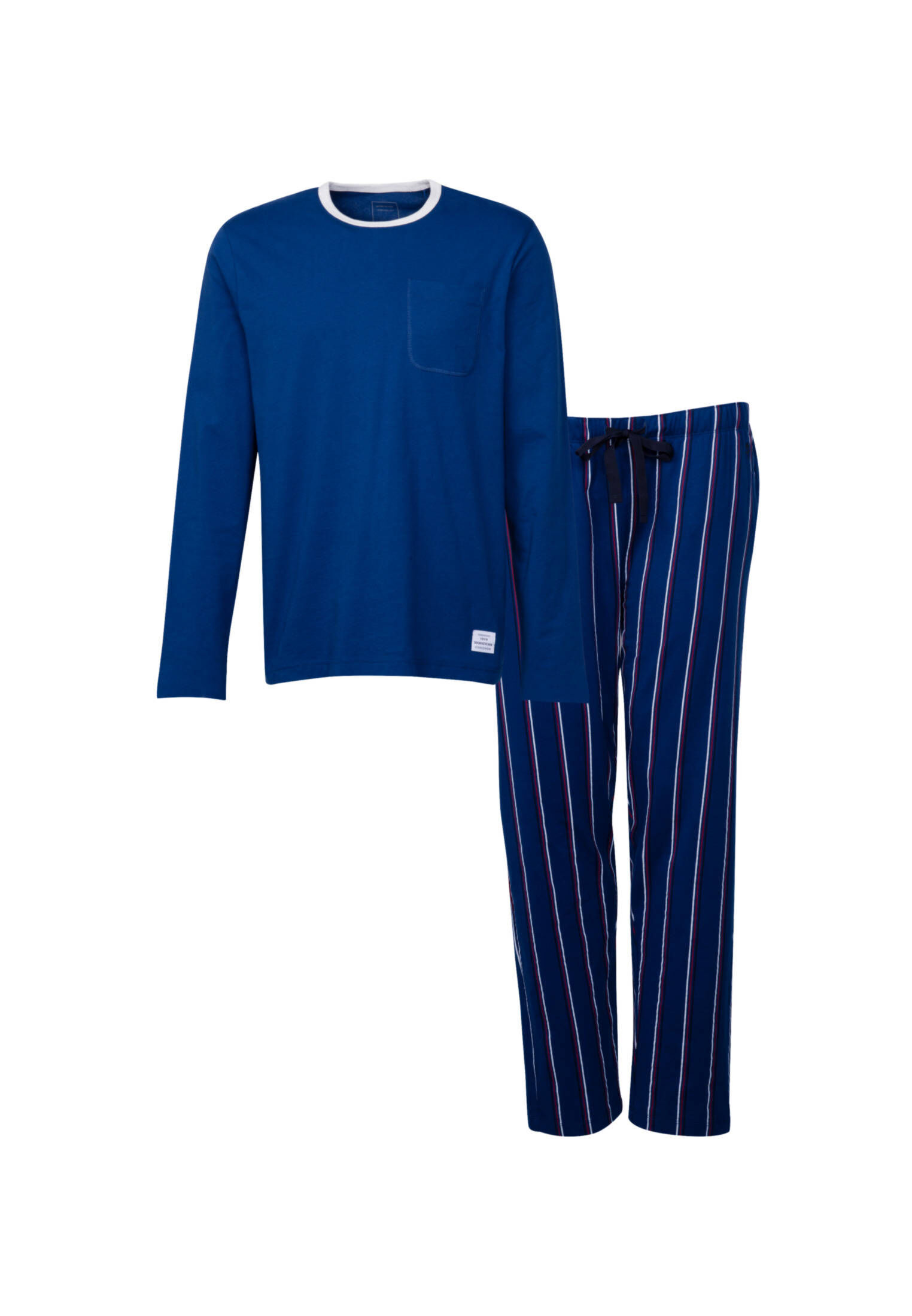 Seidensticker| Herren Pyjama Schwarze Rose