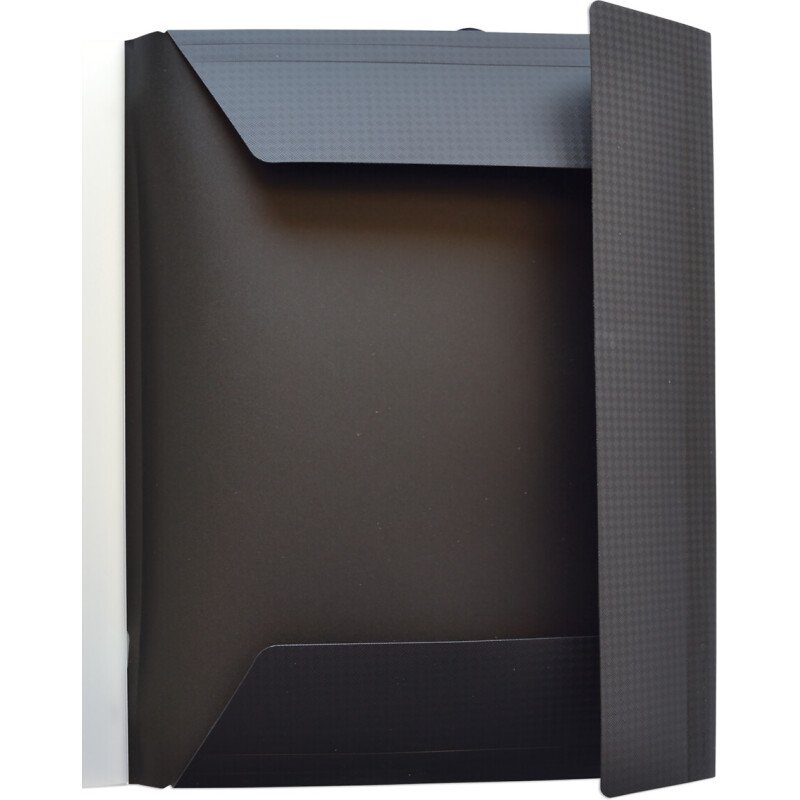 Trieur standard Oxford Memphis A4 12 positions couverture polypro noir
