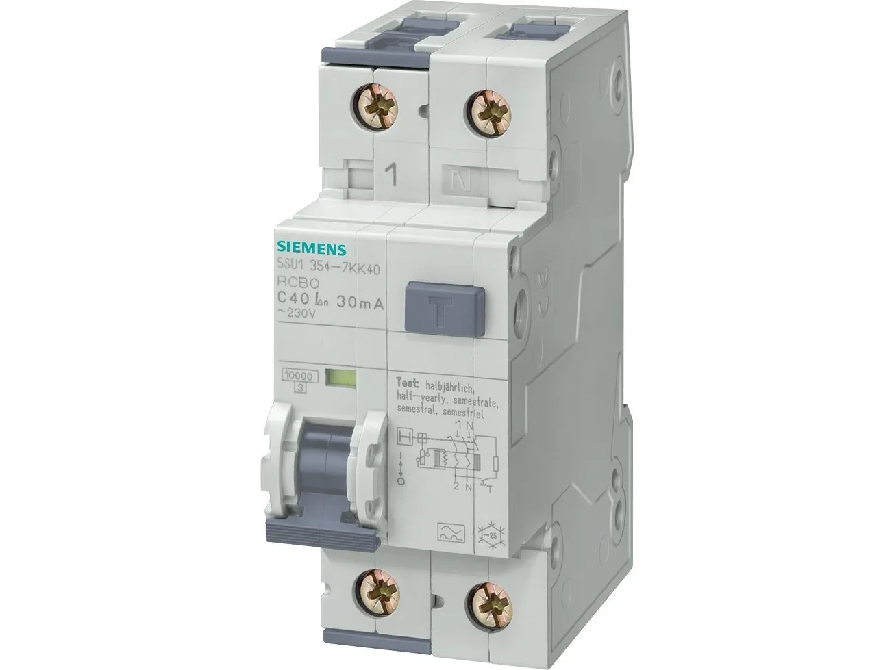 Siemens 5SU1354-7KK16, Flerfarvet, 272 g