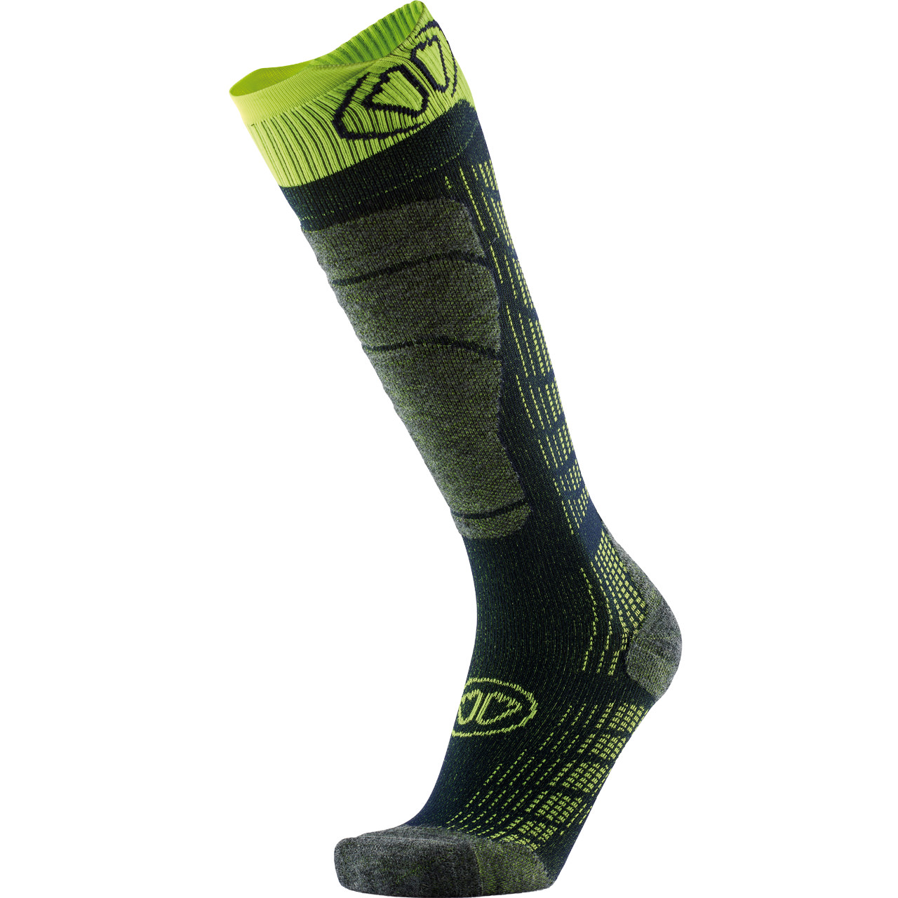 Sidas Herren Ski Socken SKI COMFORT black/yellow | Sidas | S | MARKEN | XSPO