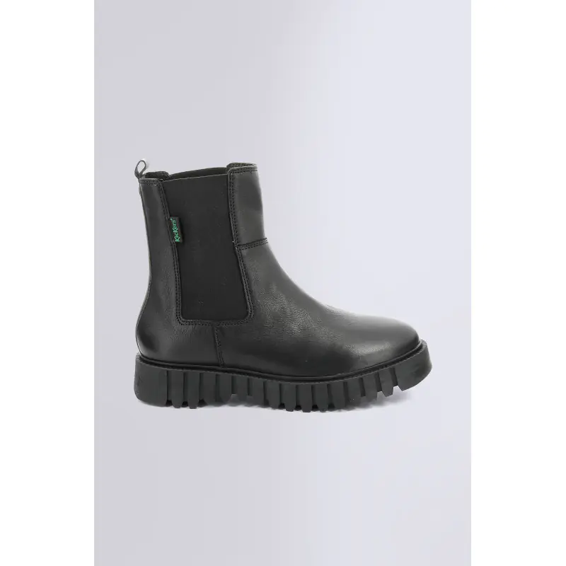 KICK FAVORITE NOIR BOOTS Cuir  Homme