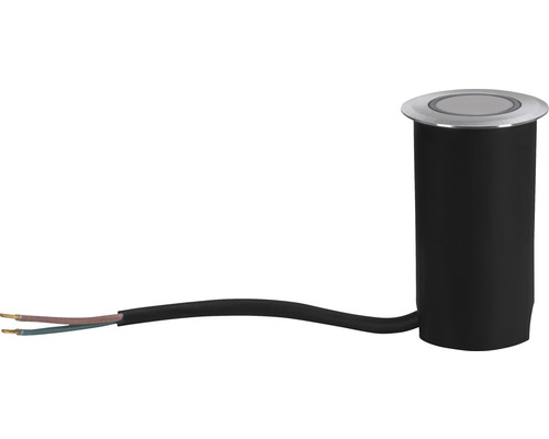 Paulmann inbouw vloerlamp IP67 rond 2W 20 lm 3000K warm wit Ø 50 mm Huis geborsteld roestvrij staal 230V