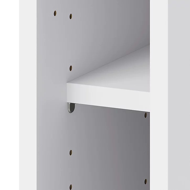 Caisson bas de cuisine GoodHome Caraway Blanc H. 72 cm x l. 15 cm