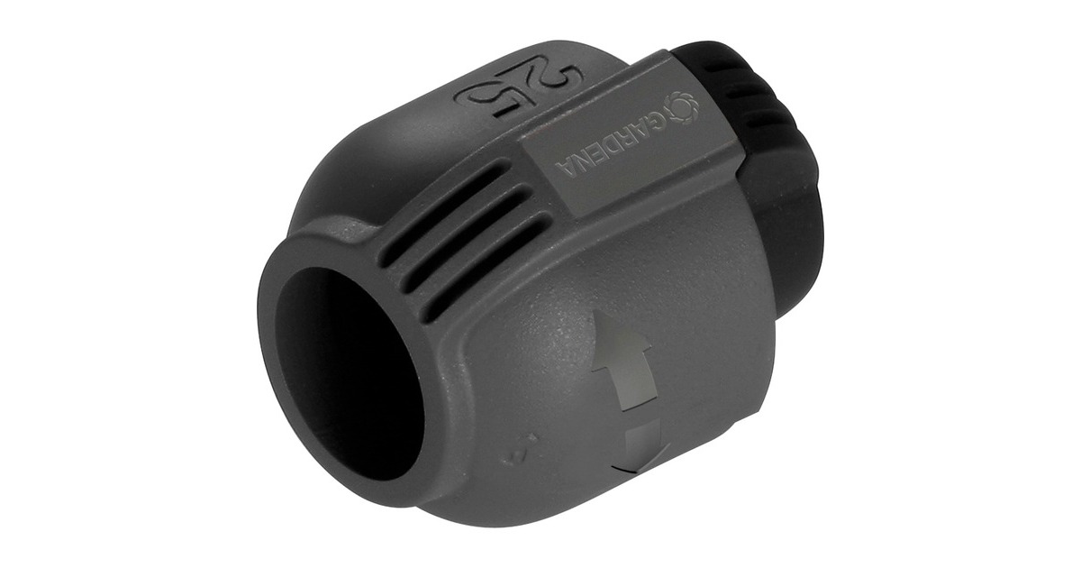GARDENAEindstuk 25 mm sluiting  (Grijs, 2778-20)
