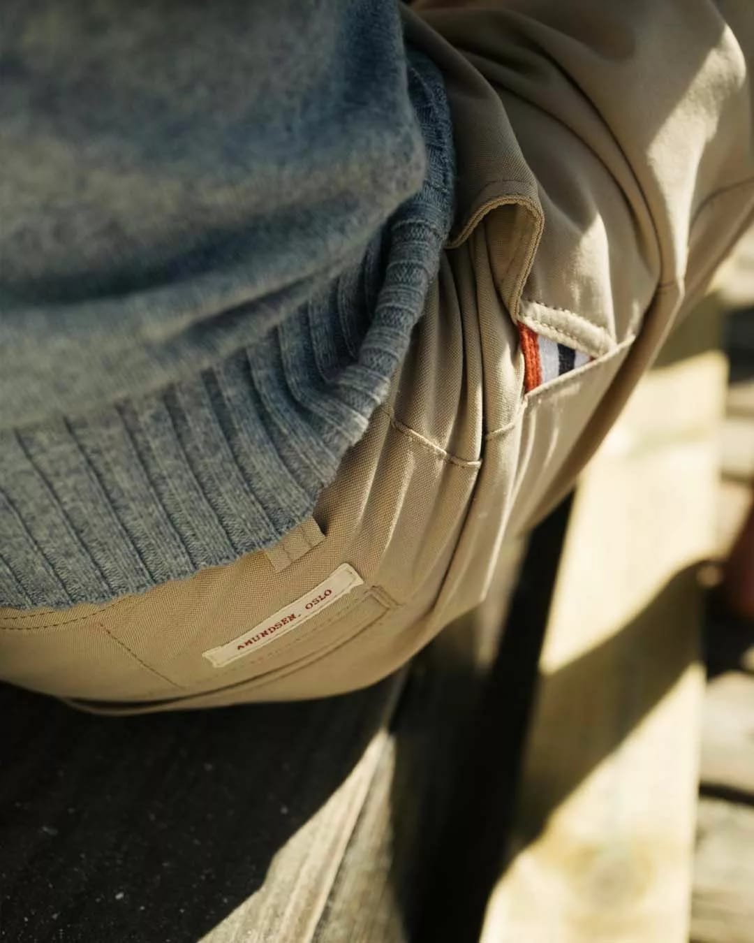 Amundsen Sports Deck Slacks Mens<br>Solide og komfortable bukser i deilig materiale!
