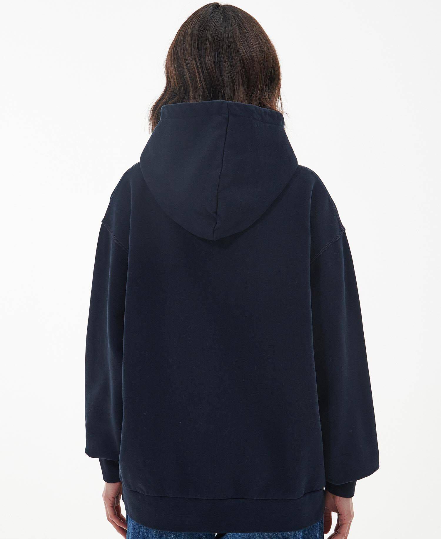 Barbour| Damen Hoodie NORTHUMBERLAND PATCH