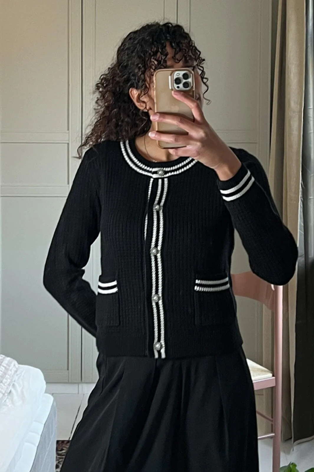 Neo Noir Tilda Knit Cardigan