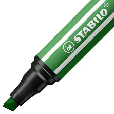 Premium-Filzstift mit dicker Keilspitze - STABILO Pen 68 MAX - ARTY - 4er Pack - mit 4 verschiedenen Farben