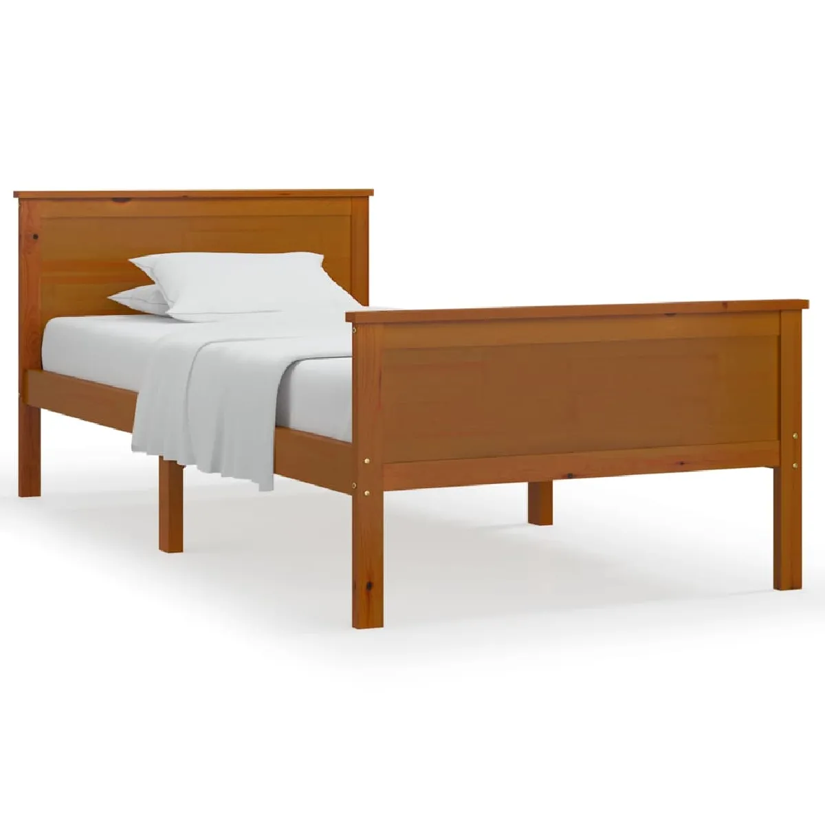 VIDAXL vidaXL 90x200 cm - Marron miel