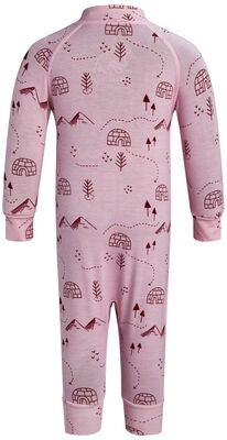 Nordbjørn Moritz Undertøysdress Bamboo, Pink Iceberg