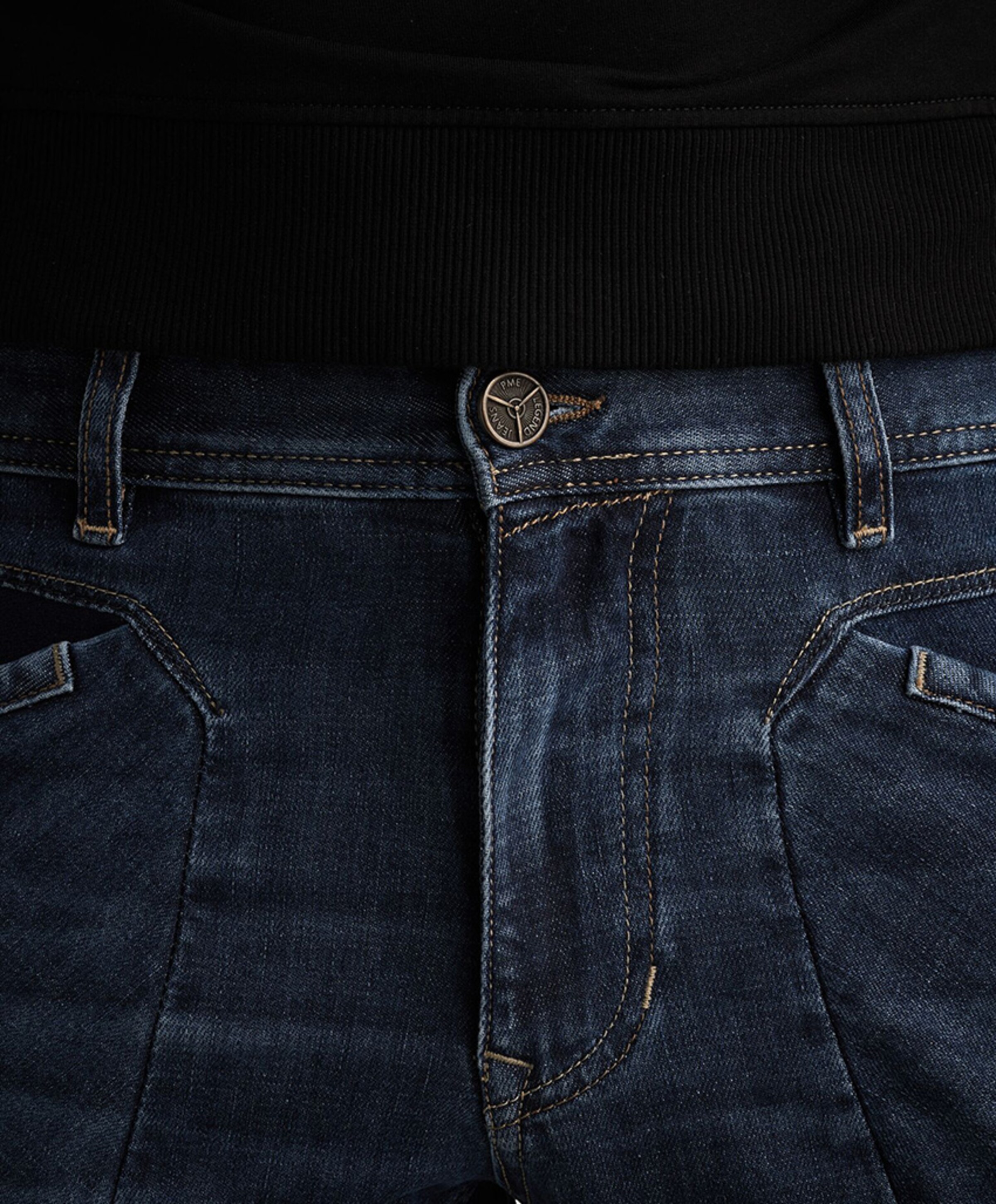 PME Legend AVIATOR DARK SHADE INDIGO heren jeans blauw