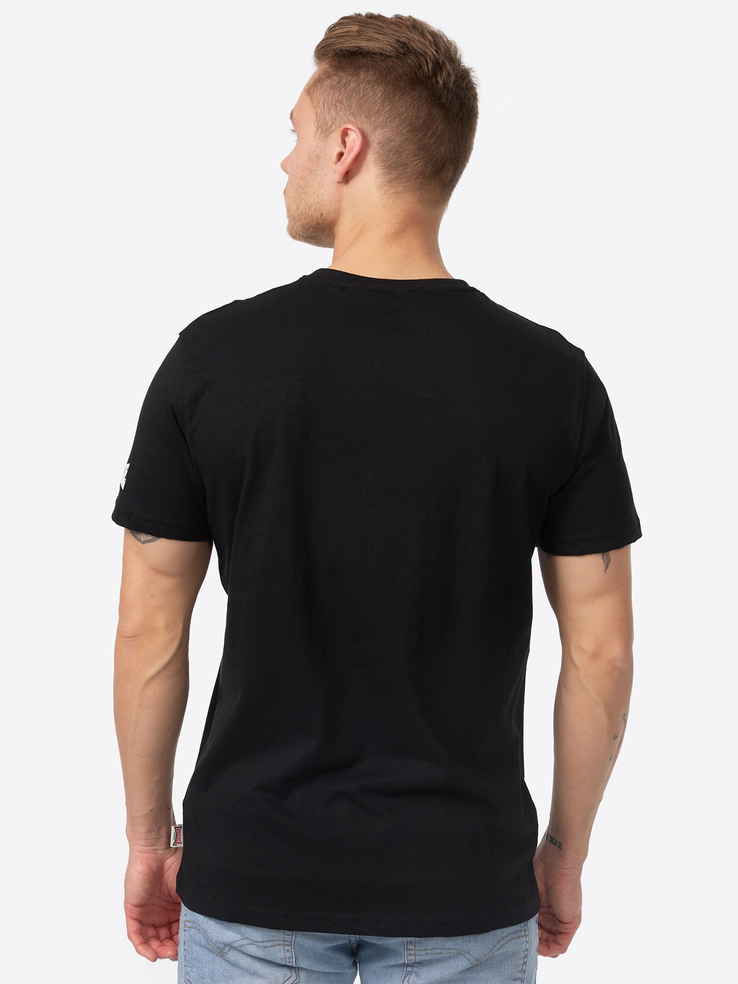 Lonsdale Unisex T-Shirt normale Passform AGAINST RACISM