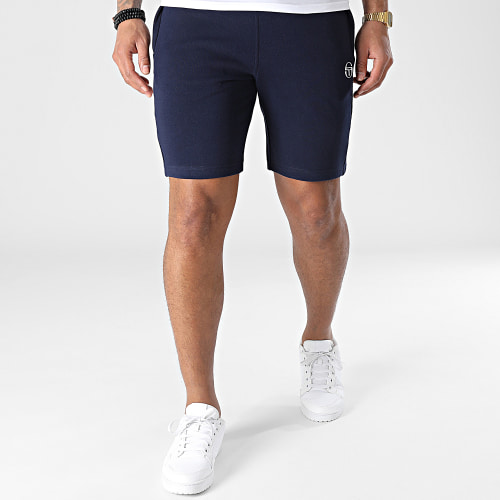 Short Jogging A Bande Jura 40179 Bleu Marine