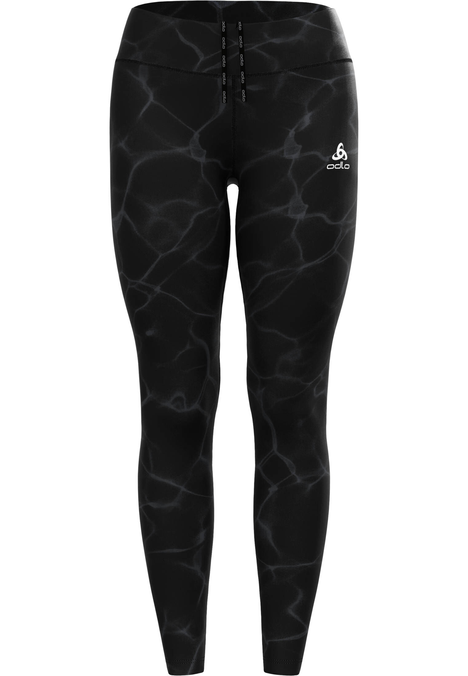 Odlo| Damen Lauftights ZEROWEIGHT PRINT TIGHTS