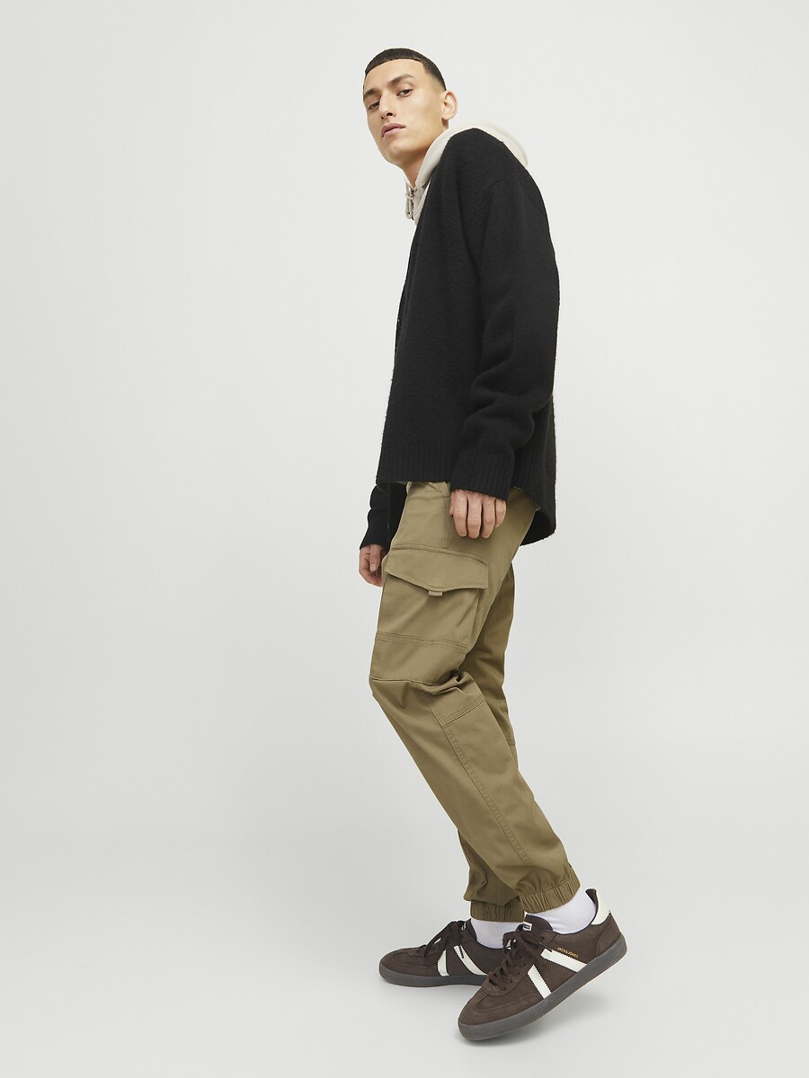 JACK & JONES<br>Calça cargo slim Paul Flake