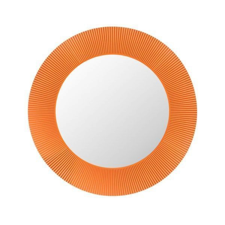 Kartell All Saints spiegel Ø78 oranje