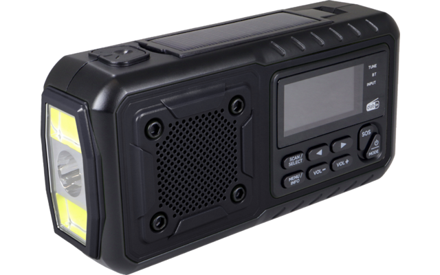 Origin Outdoors Multi Kurbelradio DAB+ 4000 mAh schwarz