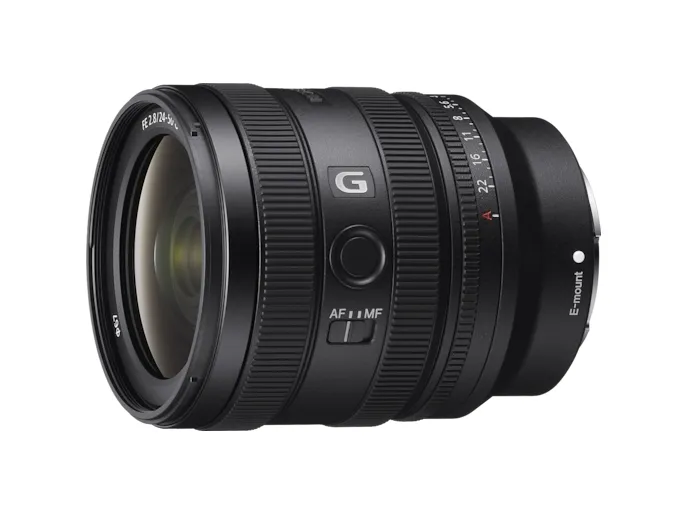 Sony SEL2450G - Zoomobjektiv - 24 mm - 50 mm - f/2.8 FE G - Sony E-mount - for Cinema Line; a VLOGCAM; a1; a1 II; a6700; a7 IV; a7C; a7C II; a7CR; a7R V; a7s III; a9 III