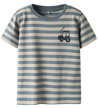 Name It T-Shirt - NmmJamoe - Reines Kaschmir/Blue Mirage