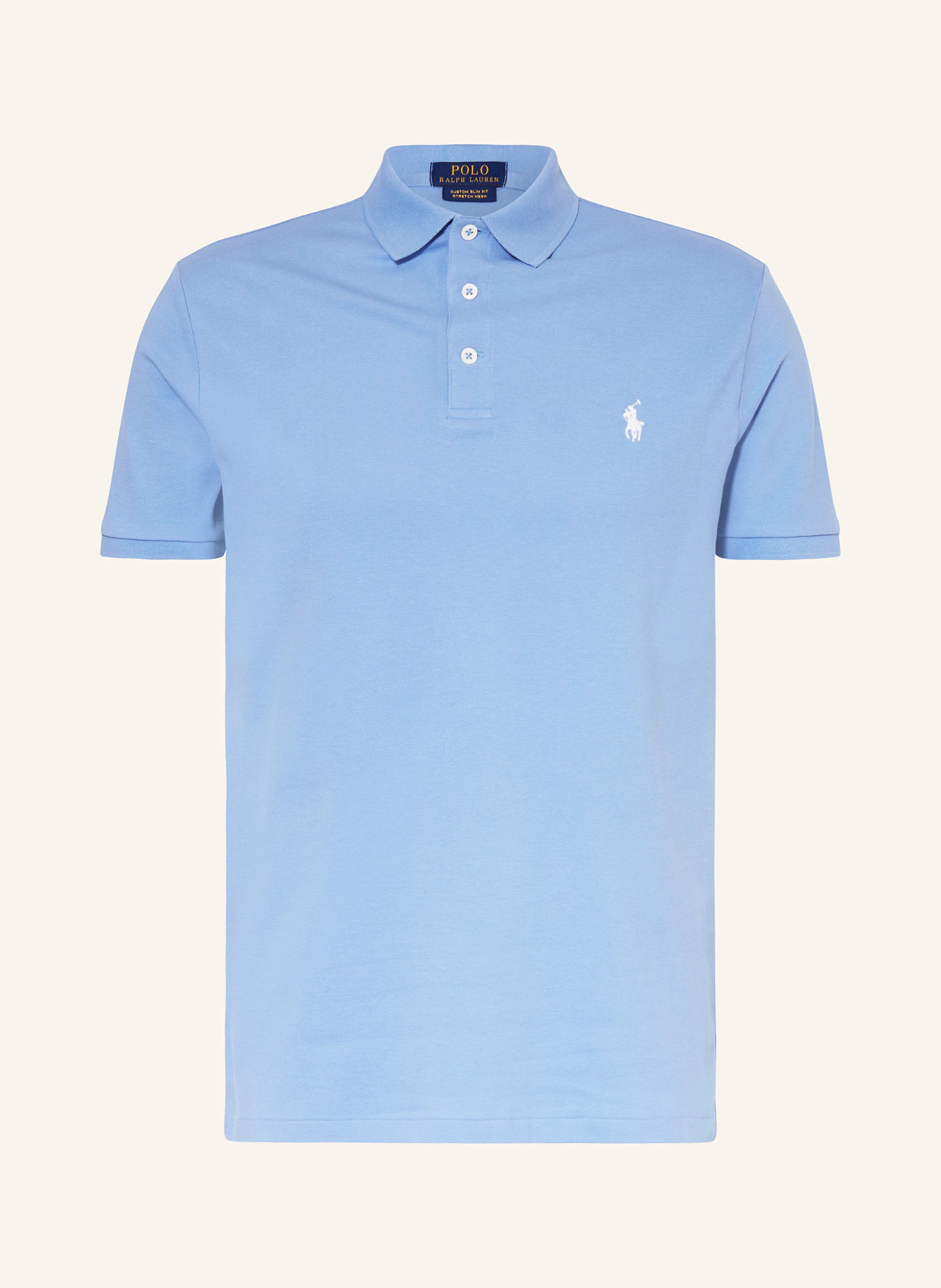 POLO RALPH LAUREN Piqué-Poloshirt Custom Slim Fit