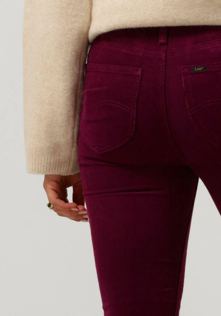 LEE bordeaux lee flared jeans breese boot
