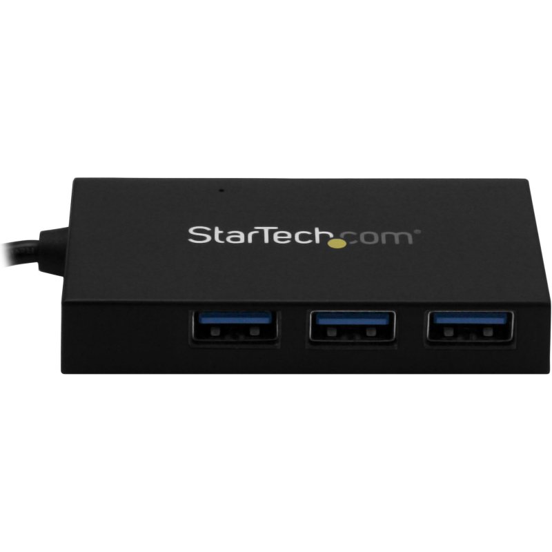 StarTech.com Hub USB 3.0 4 Ports - Hub USB Type-A avec 1x USB-C et 3x USB-A SuperSpeed - Alimentation par Bus USB - Hub Adaptateur USB 3.2 Gen 1 (5Gbps) - Hub USB Portable