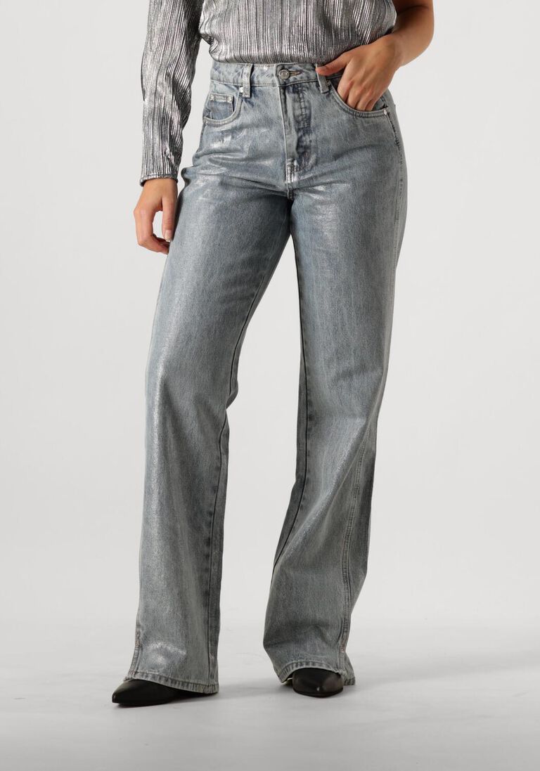 blauwe gestuz straight leg jeans coatygz hw straight jeans