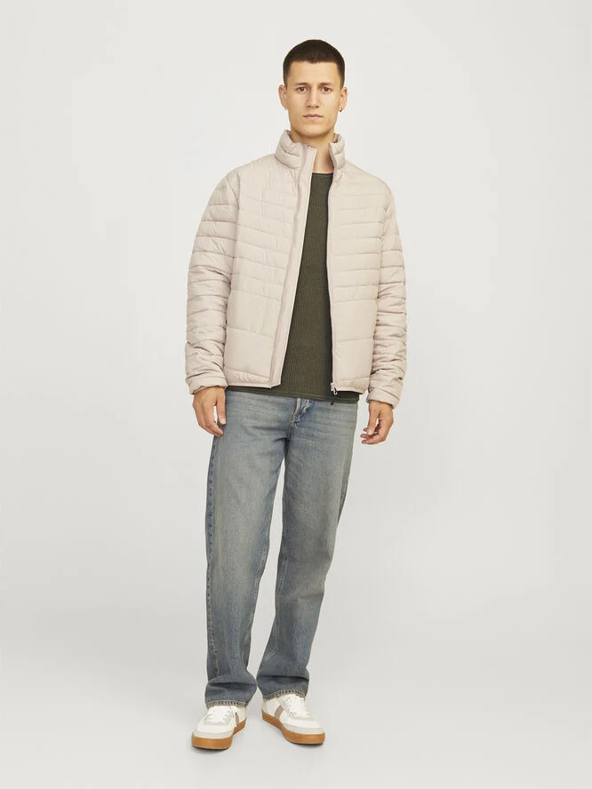 Jack & Jones JJECOOPER KNIT CREW NECK NOOS Olive night