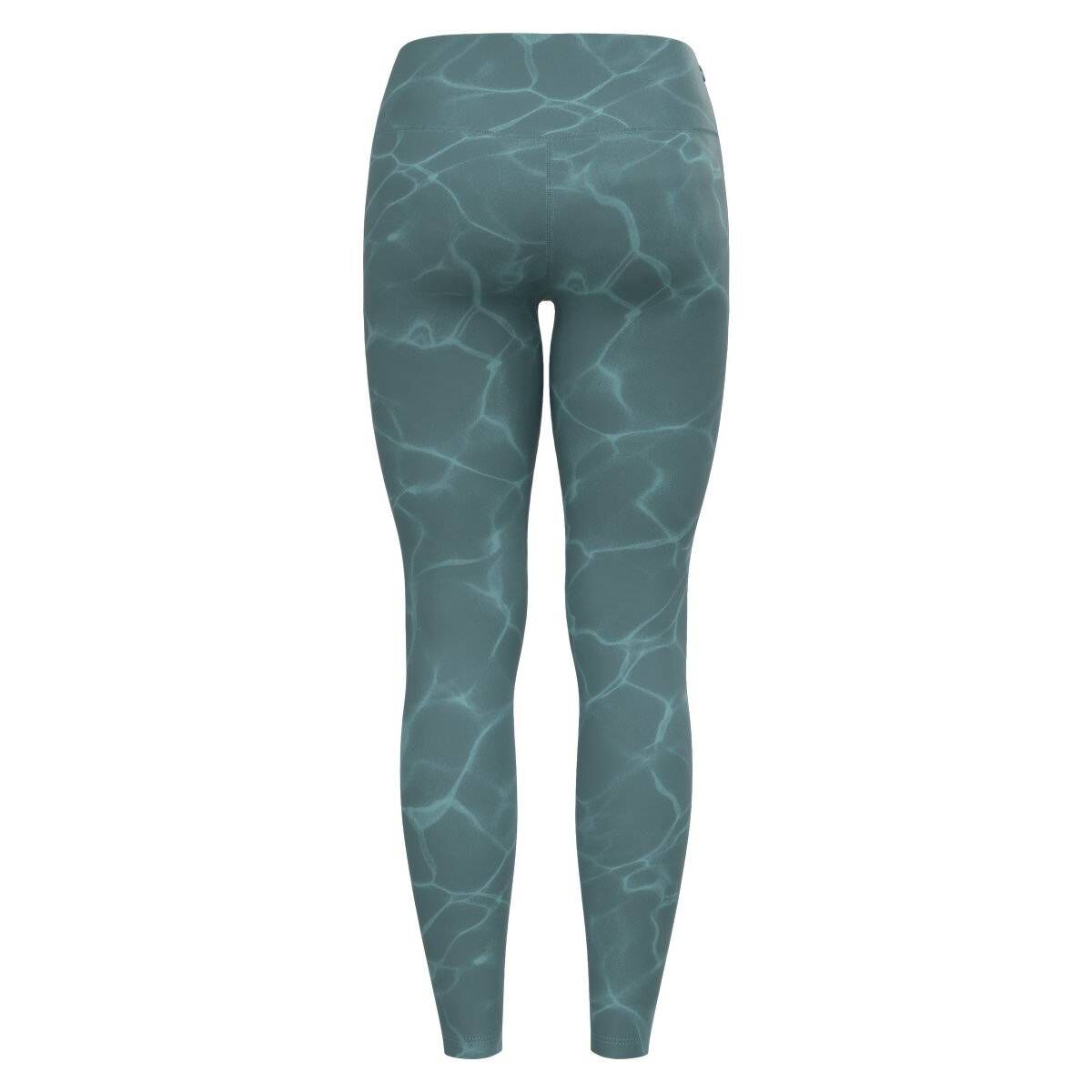 Odlo| Damen Lauftights ZEROWEIGHT PRINT TIGHTS