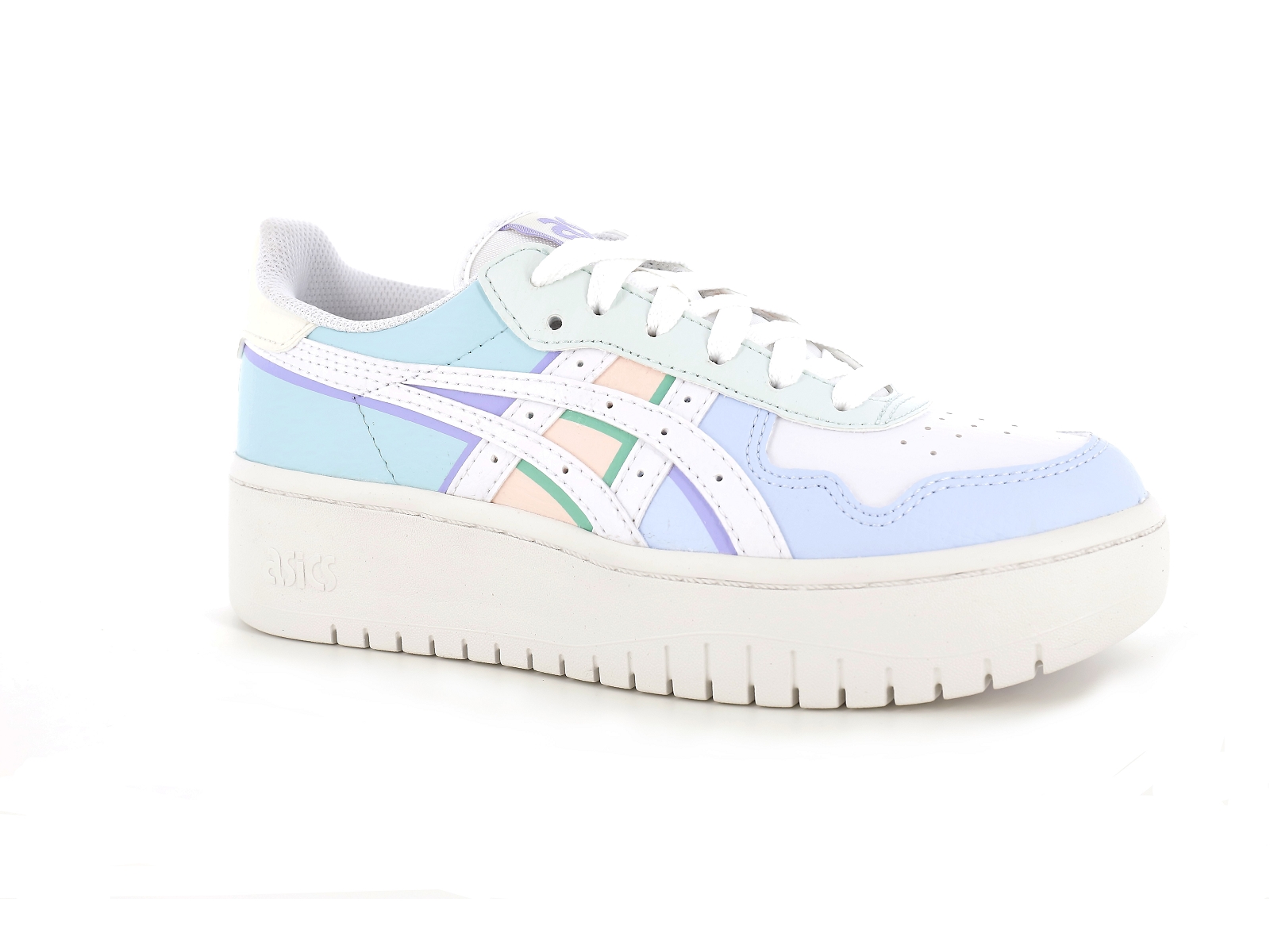 Asics-JAPAN S PF Cuir Multi Bleu