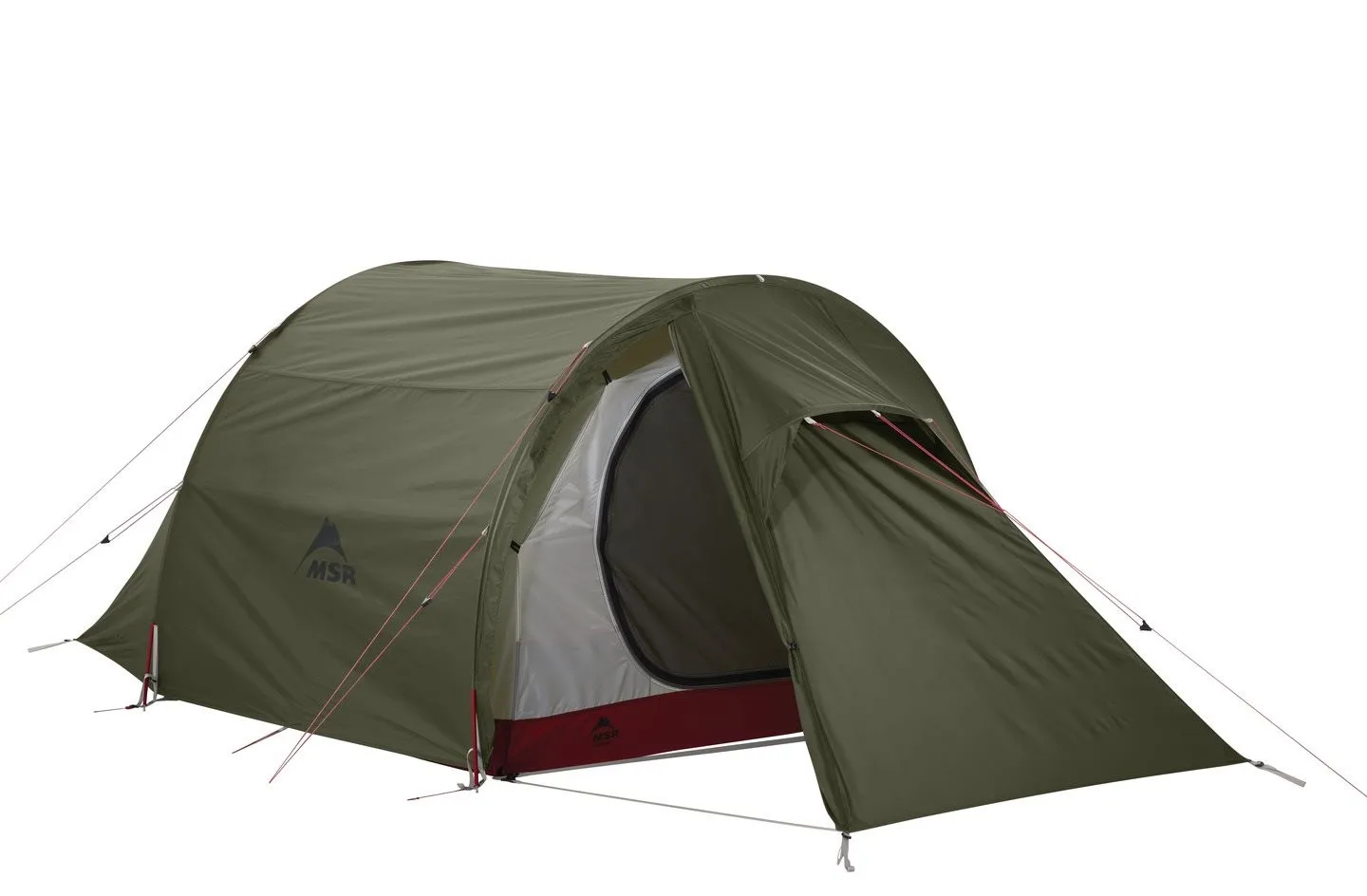 MSR Tindheim 3-Person Backpacking Tunnel Tent Green