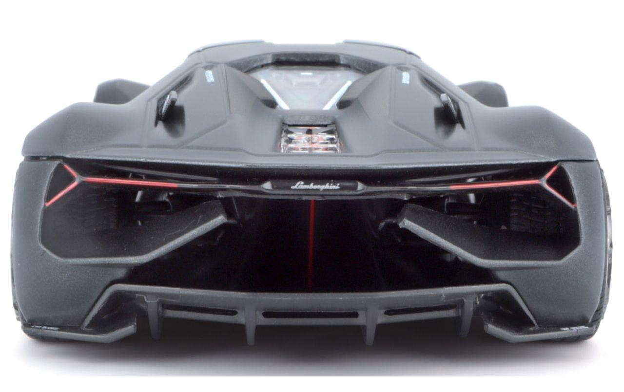 Lamborghini Terzo Milennio Grau 1:24Sammlermodell im Massstab 1:24