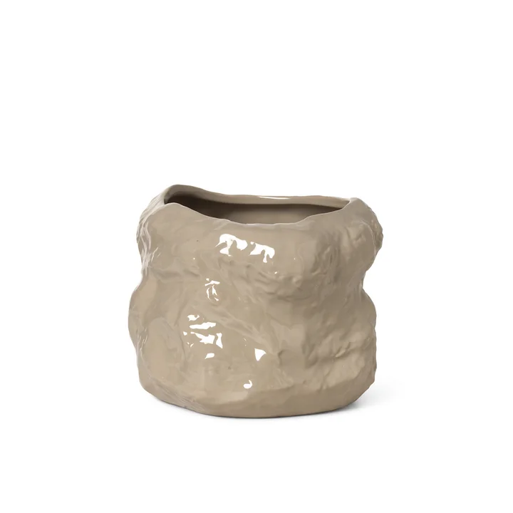 Ferm Living - Tuck Pflanztopf, Ø 29 x H 22 cm, cashmere