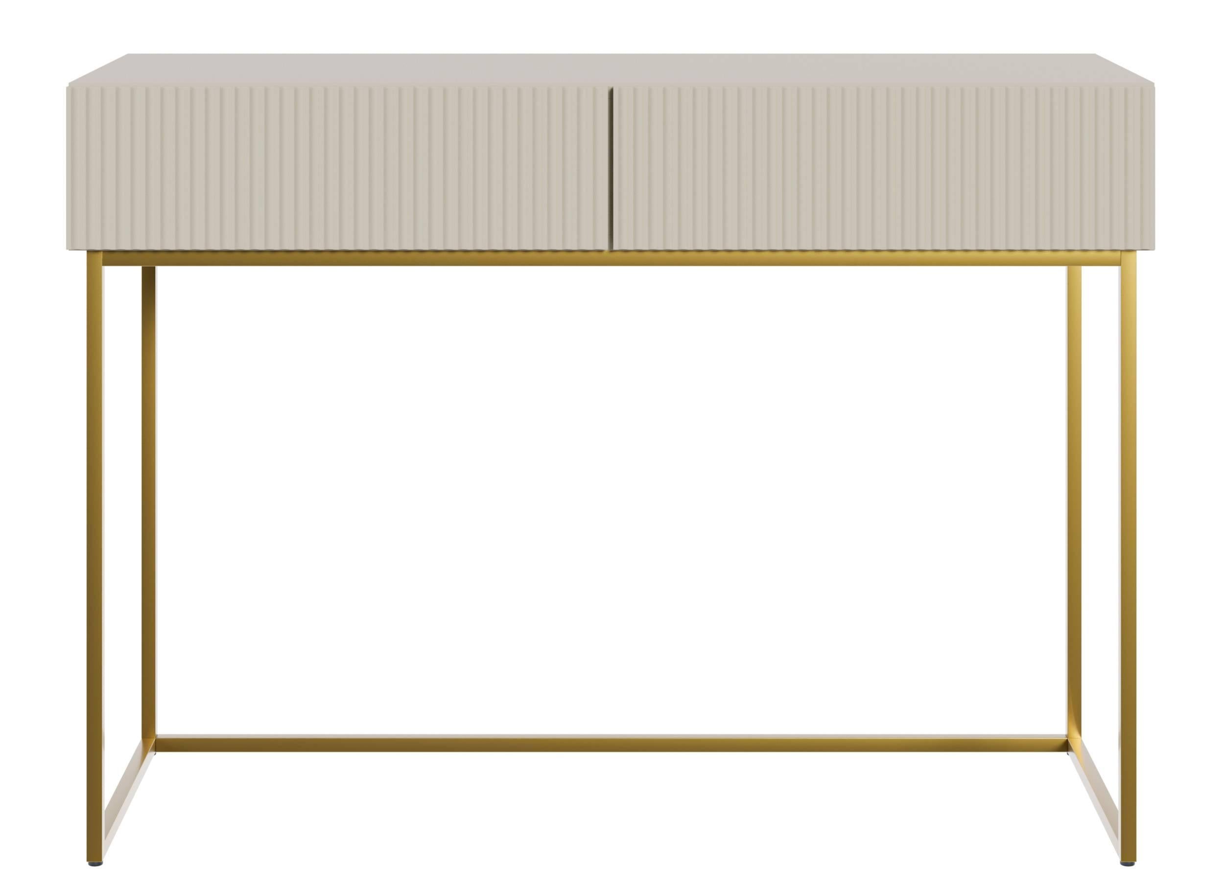 NADUVI Collection Vesper Kaptafel - Greige / Goud