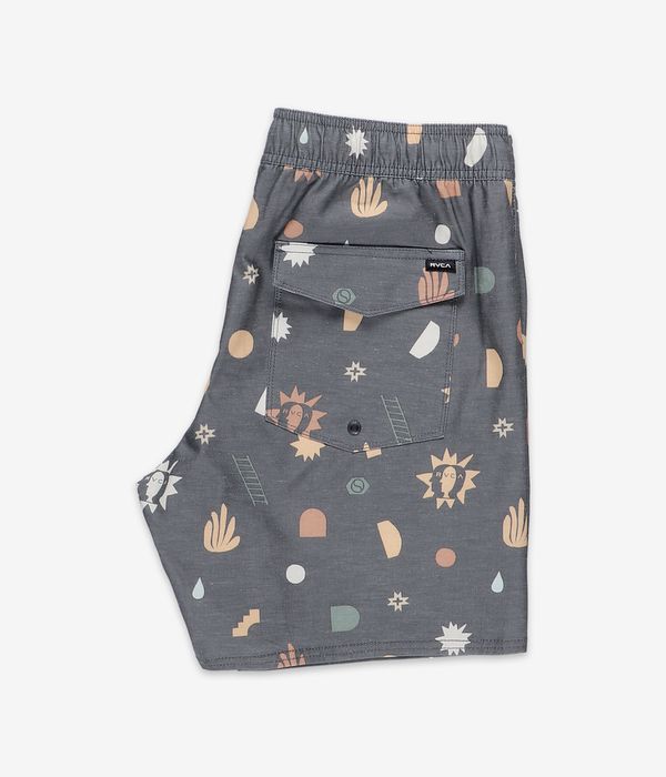 RVCA Atlas Elastic Shorts (pirate black)