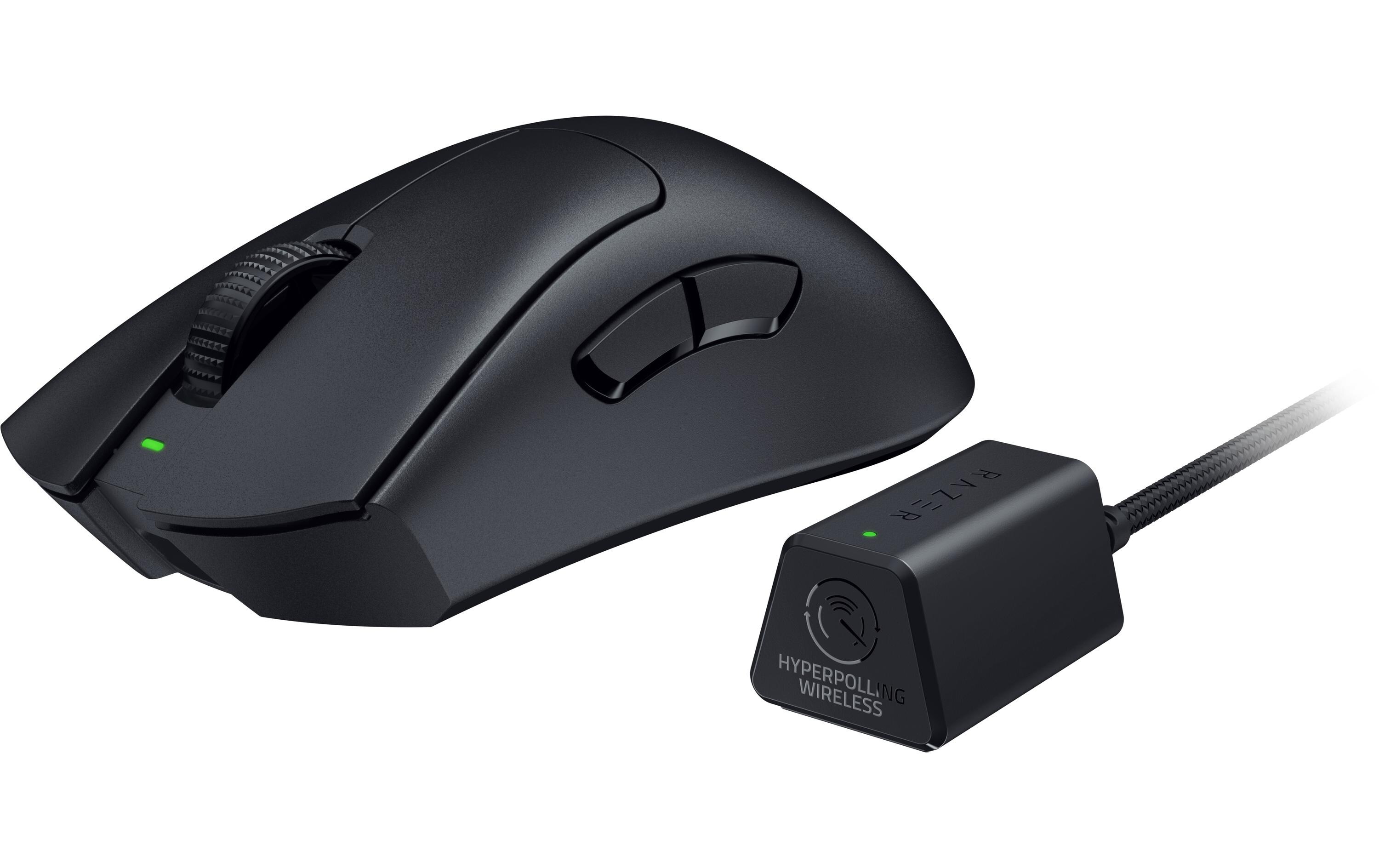 Gaming-Maus Deathadder V3 Pro + HyperPolling<br>Extrem leichte Gaming-Maus mit leistungsvoller Performance