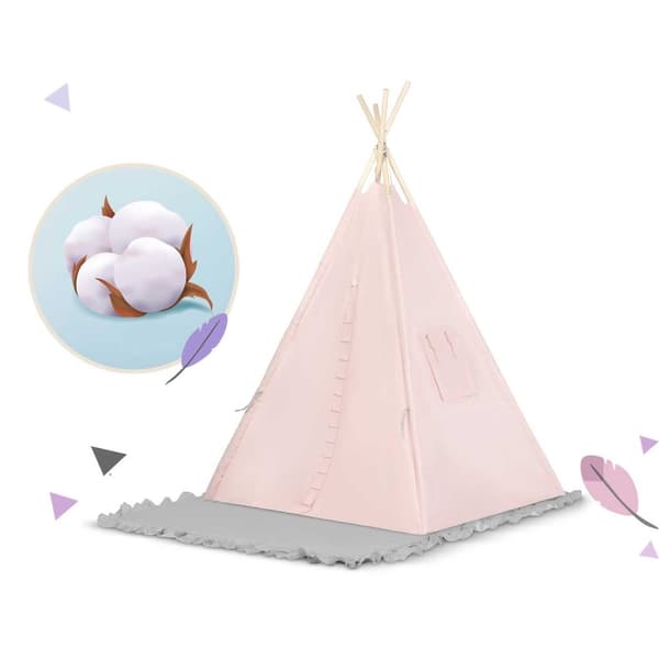 Barne Tipi telt NK-406 Nukido - Lys rosa