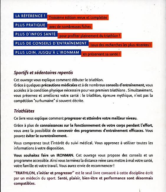 AMPHORA - TRIATHLON S INITIER ET PROGRESSER