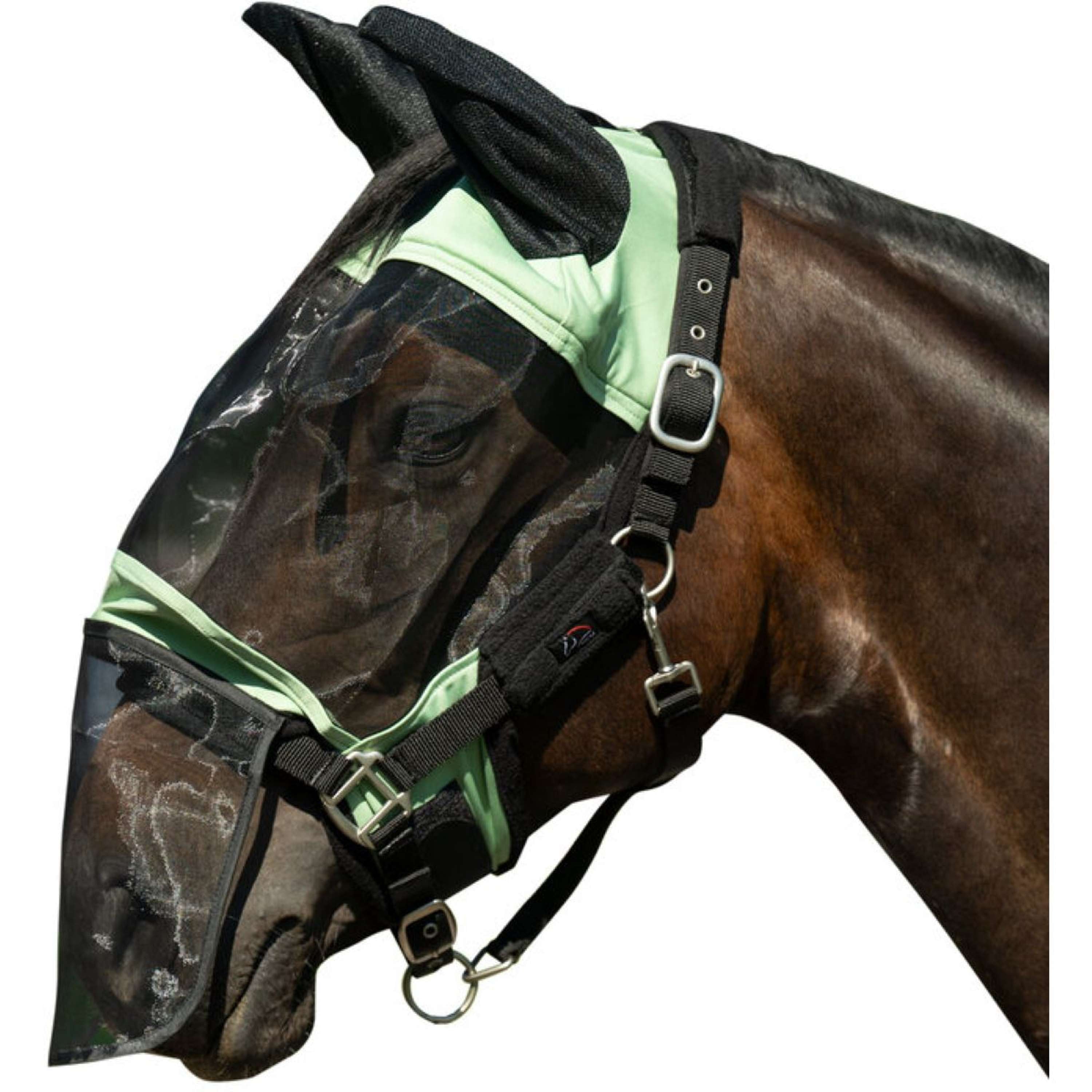 HKM Vliegenmasker Premium Met Neusnetje Jade