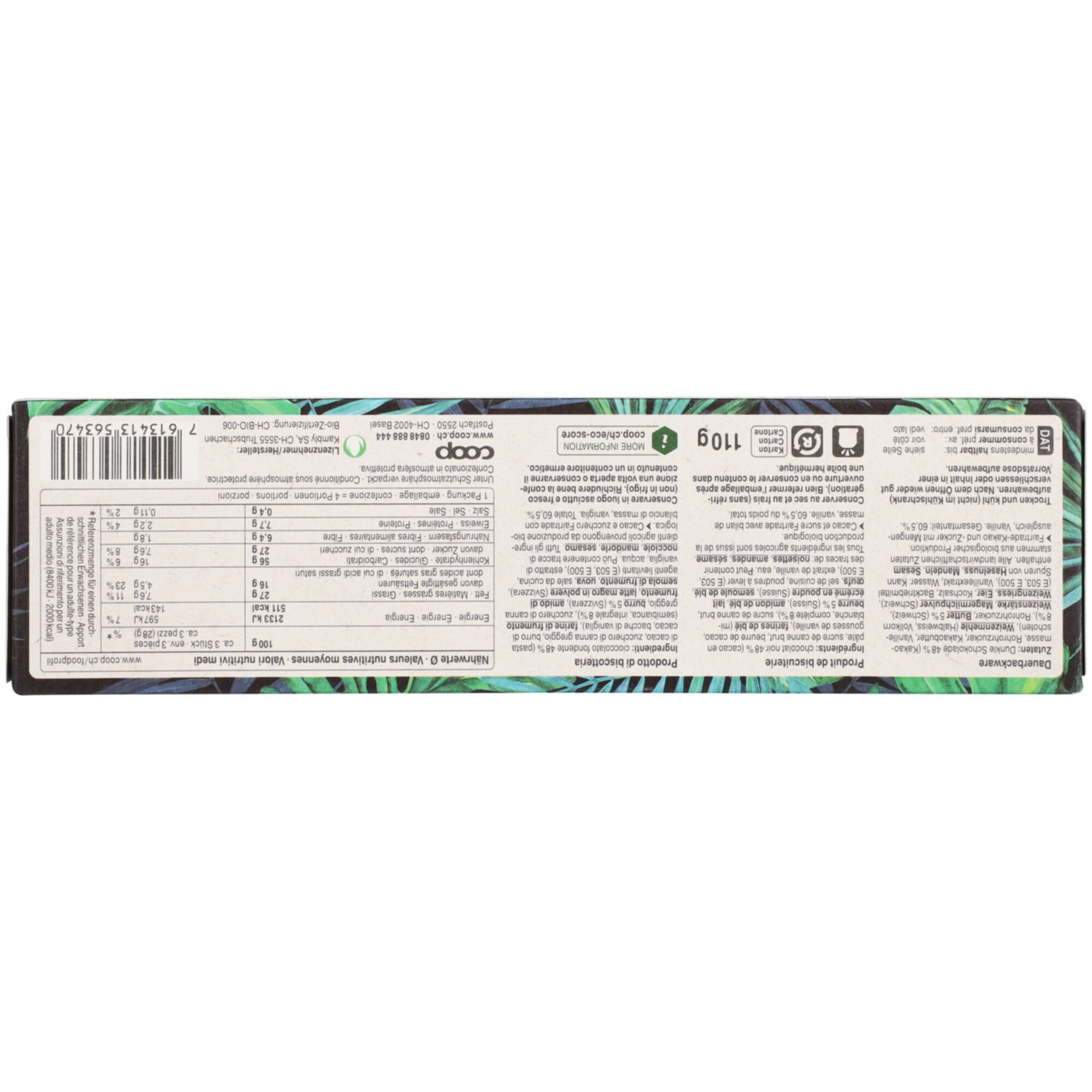 Naturaplan Bio Fairtrade Petit Beurre Honduras