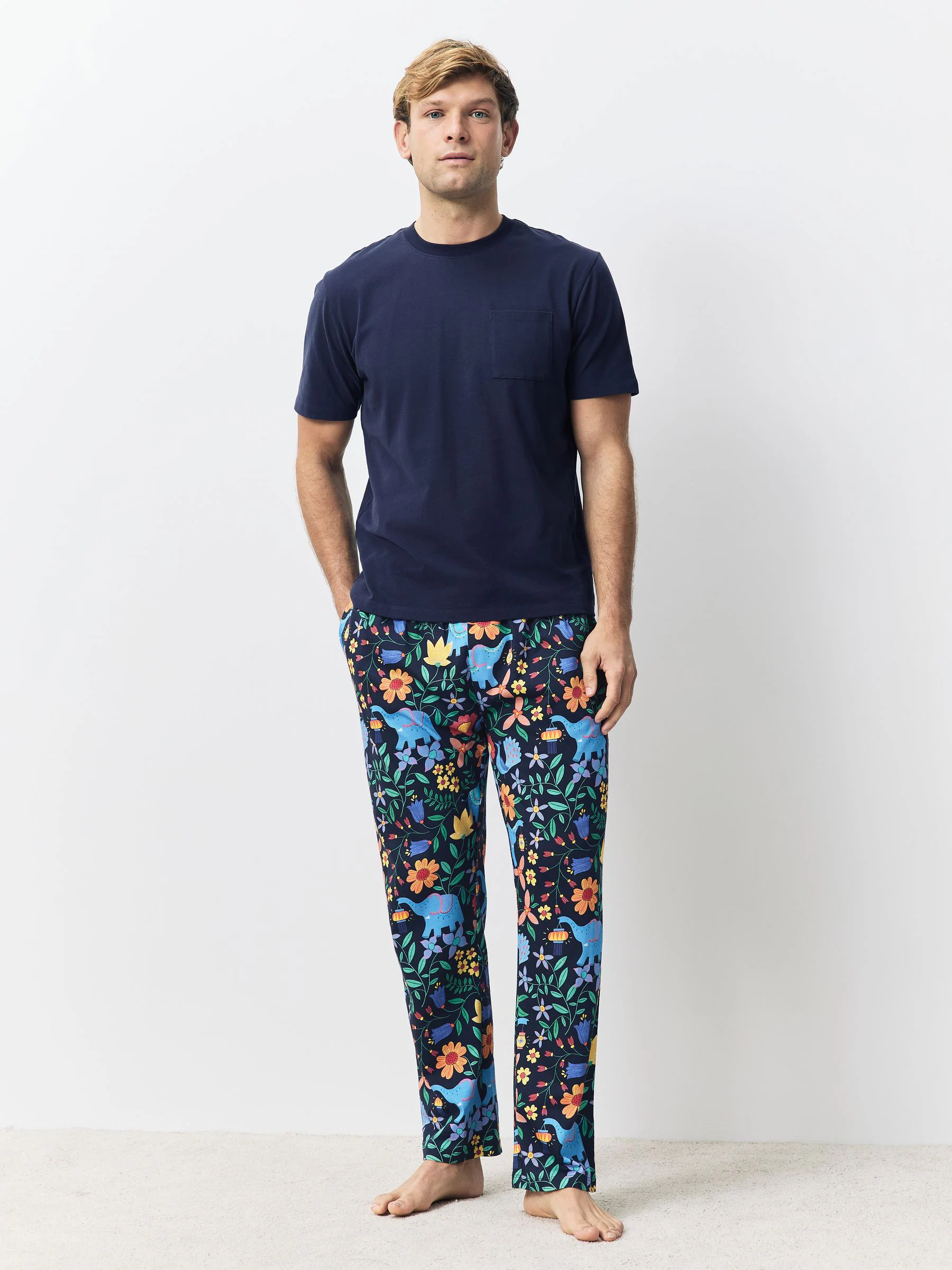 Zwart - Family Matchback Diwali Printed Pyjamas