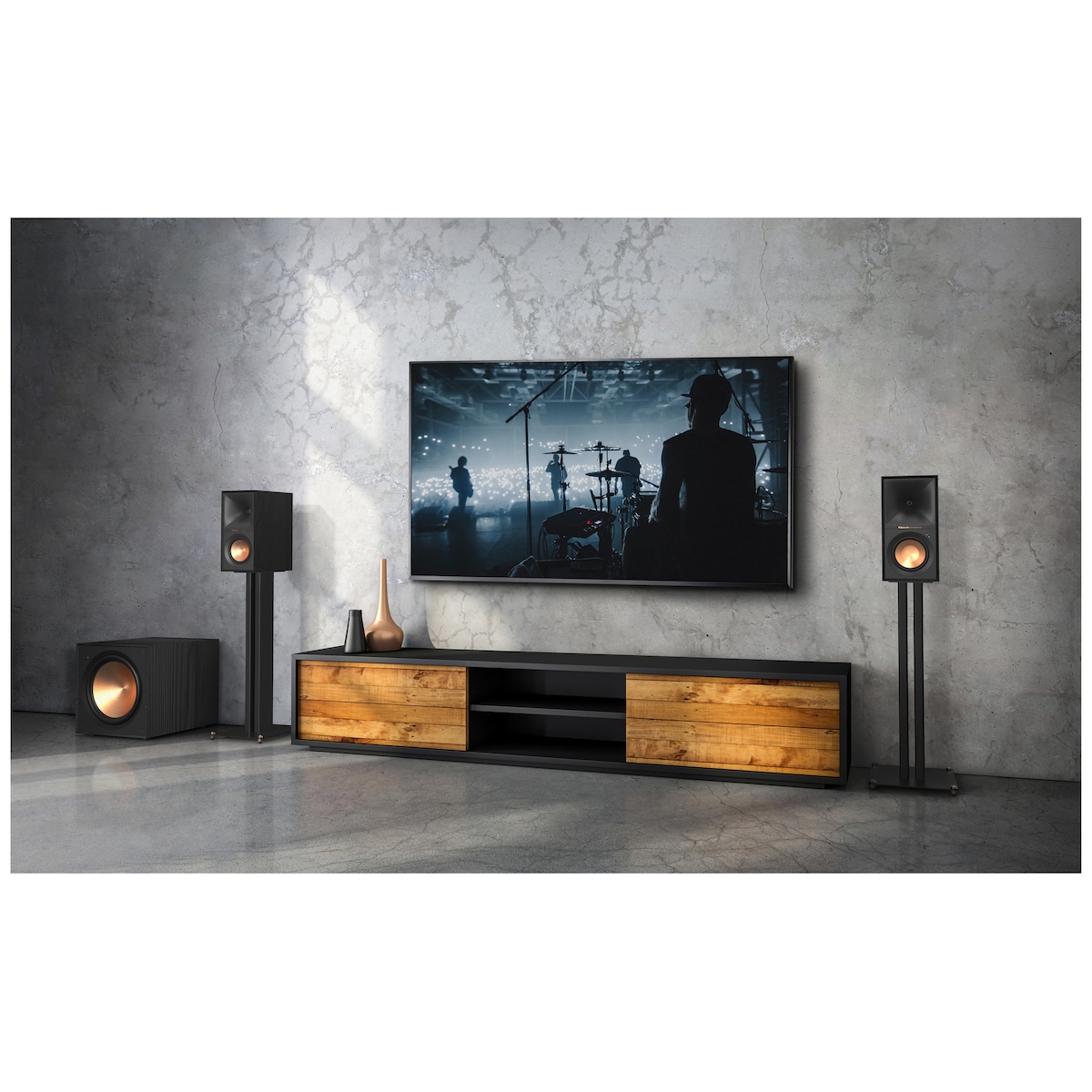 Klipsch R-50PM høyttaler (sort)