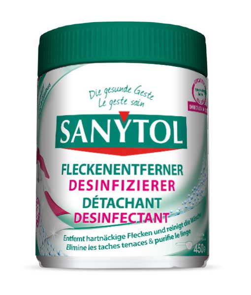 SANYTOL Desinfizierer Fleckenentferner<br>450 g, Dose