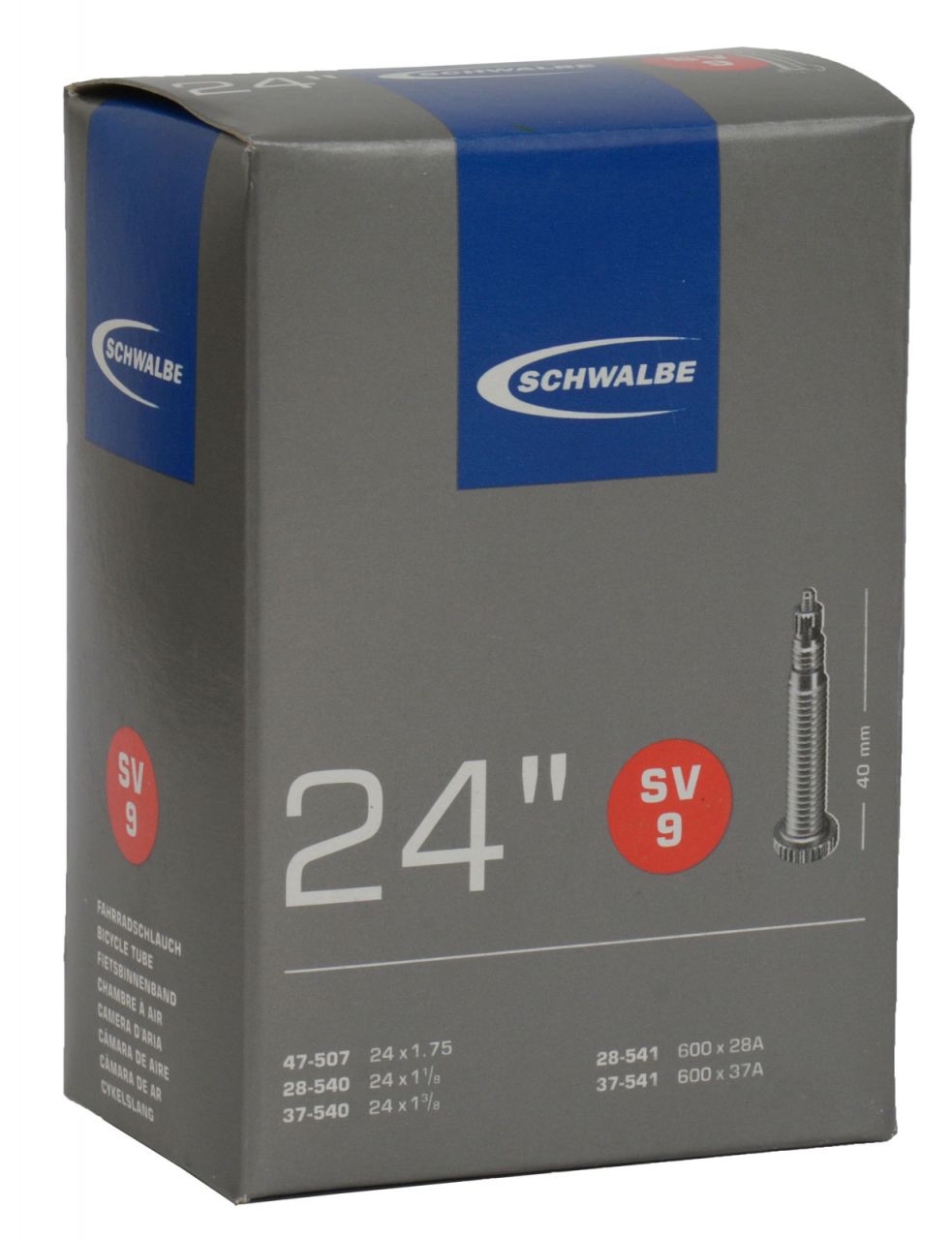 Schwalbe SV 9 Schlauch für 24