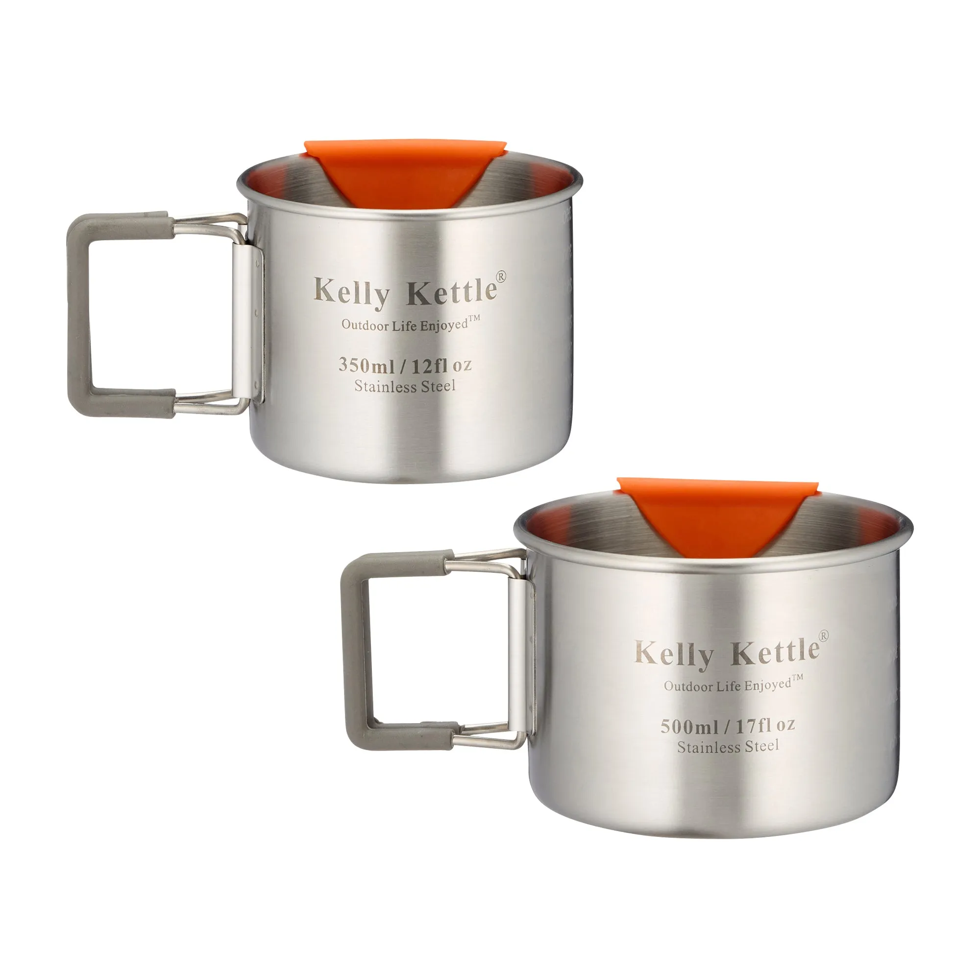 Kelly Kettle -  Kelly Kettle Tassen Set Edelstahl